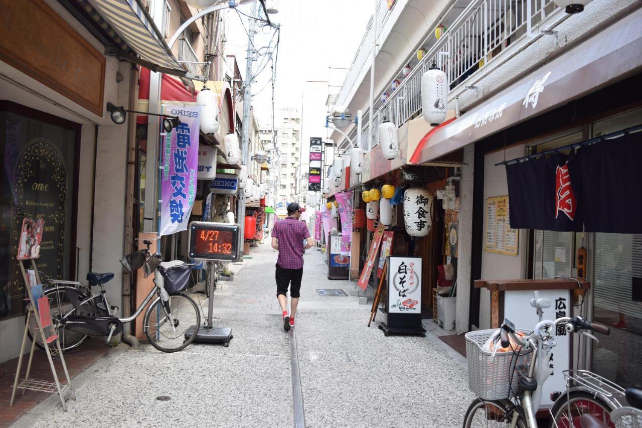 Hiroshima Hostel En Bagian luar foto